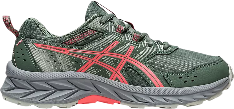 Кроссовки Gel Venture 9 GS 'Ivy Papaya', зеленый