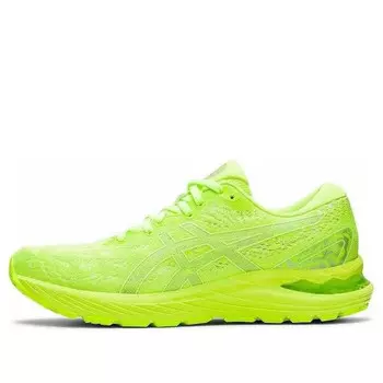 Кроссовки гелевые cumulus 23 lite show Asics, зеленый