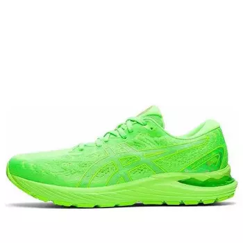 Кроссовки гелевые cumulus 23 lite show Asics, зеленый