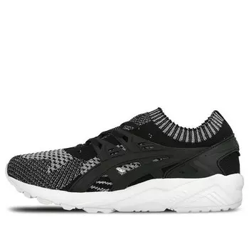 Кроссовки гелевые каяно кроссовки вязаные Asics, черный