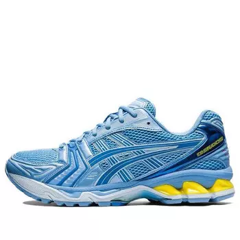Кроссовки гелевые kayano 14 x Ice Studios Asics, голубой