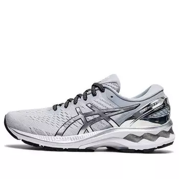 Кроссовки гелевые kayano 27 платина Asics, серый