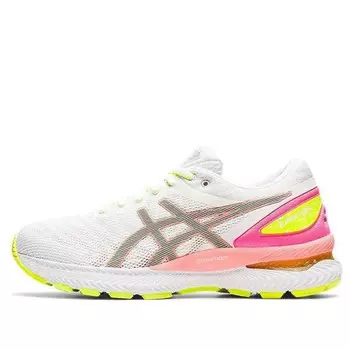 Кроссовки гелевые нимбус 22 облегченный показ Asics, белый