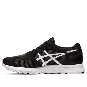 Кроссовки гелевые перьевые скользящие 5 2e широкие Asics, черный
