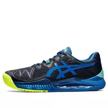 Кроссовки гелевые резолюция 8 теннисные туфли Asics, черный