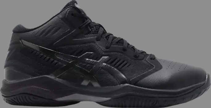 Кроссовки gelhoop v12 wide 'gunmetal' Asics, черный