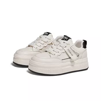 Кроссовки GEMEIQ Skateboarding Shoes Women's Low-top, коричневый