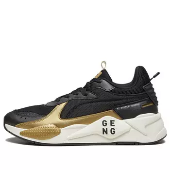 Кроссовки gen.g x rs-x 'black gold' Puma, черный