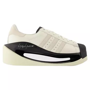 Кроссовки Gendo Superstar - Y-3 - Кожа - Белый, белый