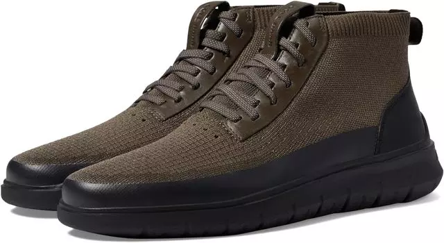 Кроссовки Generation Zerogrand Stitchlite High-Top WR Cole Haan, цвет Deep Olive/Black