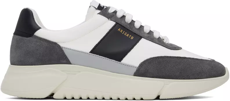 Кроссовки Genesis Vintage Runner белого и серого цвета Axel Arigato, белый/черный/серый