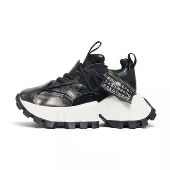 Кроссовки Geology Park Chunky женские с низким верхом Keddo, цвет Gray Silver