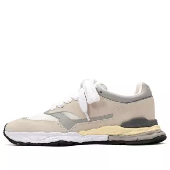 Кроссовки george og sole mix material low-top sneaker Maison Mihara Yasuhiro, белый