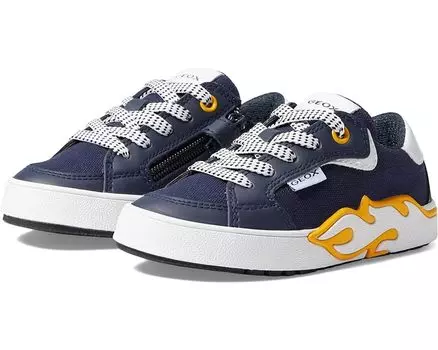 Кроссовки Geox Alphabeet 1, цвет Navy/Yellow