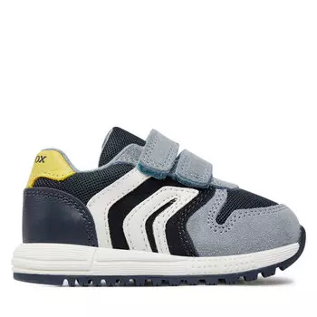 Кроссовки Geox B Alben Boy B453CA 02214 CE4F4 M Lt Sky/Navy, синий