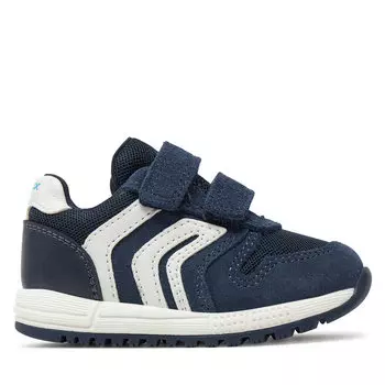 Кроссовки Geox B Alben Boy B453CA 02214 C4211 M Navy/White, темно-синий