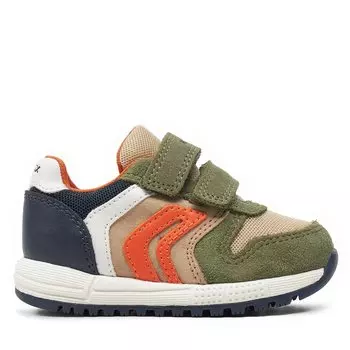 Кроссовки Geox B Alben Boy B453CA 02214 CF3F4 M Sage/Navy, хаки