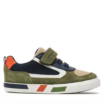 Кроссовки Geox B Kilwi Boy B45A7B 02214 CF3F4 S Sage/Navy, хаки