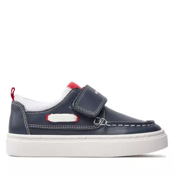 Кроссовки Geox B Nashik Boy B455ND 08510 C4211 S Navy/White, темно-синий