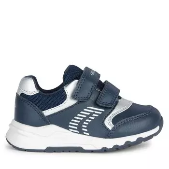 Кроссовки Geox B Pyrip Boy B264YA 0BC14 C0673 M Navy/Silver, темно-синий