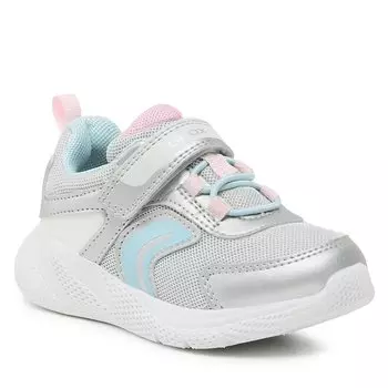Кроссовки Geox BSprintye Girl, серебро