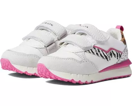 Кроссовки Geox Fastics 2, цвет White/Fuchsia