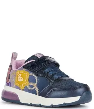 Кроссовки Geox Girls' Space Club Disney с подсветкой (Молодежные), синий