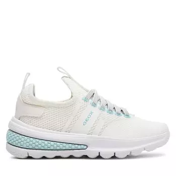Кроссовки Geox J Activart Girl J45LXB 0159J C0817 S White/Watersea, белый