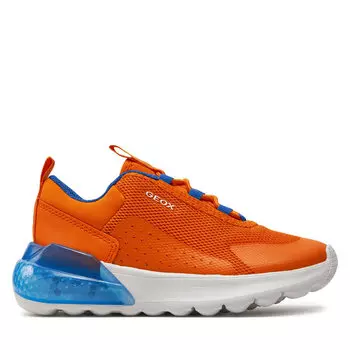 Кроссовки Geox J Activart Illuminus J45LYA 0149J C2008 S Orange, оранжевый