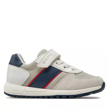 Кроссовки Geox J Alben Boy J459EA 0FU54 C0899 S White/Navy, темно-синий/белый