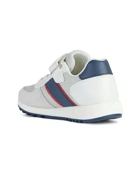 Кроссовки Geox J Alben, цвет White/Navy