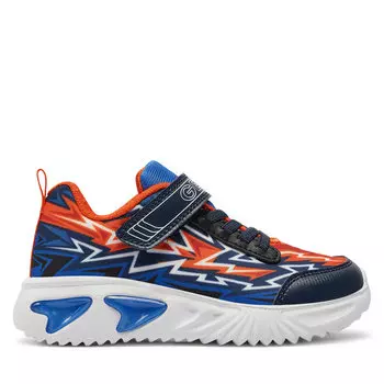 Кроссовки Geox J Assister Boy J45DZB 02ACE C0820 S Navy/Orange, темно-синий