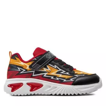Кроссовки Geox J Assister Boy J45DZB 02ACE C0048 D Black/Red, черный