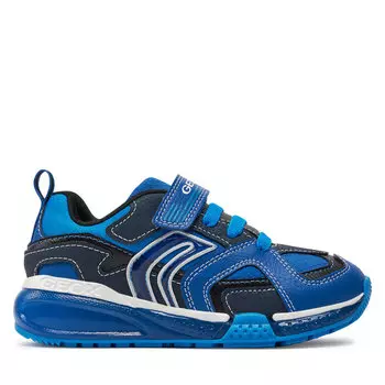 Кроссовки Geox J Bayonyc B. A J16FEA 0CEFU C4255 S Royal/Lt Blue, синий