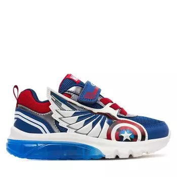 Кроссовки Geox J Ciberdron Boy J45LBB 01454 C0200 S Blue/Red, синий
