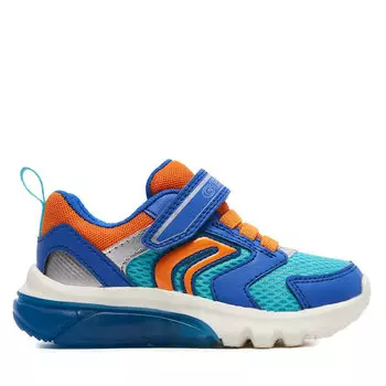 Кроссовки Geox J Ciberdron Boy J45LBC 01454 C0796 M Lt Blue/Royal, синий