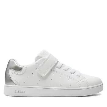 Кроссовки Geox J Eclyper Girl J36LRA 000BC C0007 S White/Silver, белый