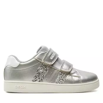 Кроссовки Geox J Eclyper Girl J45LRA 000NF C1007 S Silver, серебро