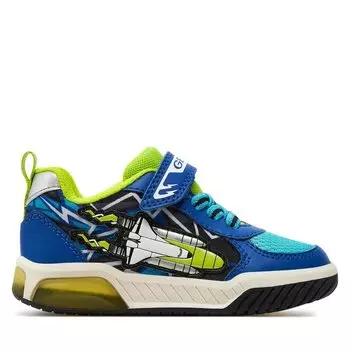 Кроссовки Geox J Inek Boy J459CB 011BC C4344 M Royal/Lime, синий