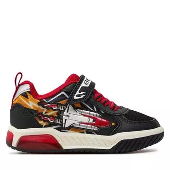 Кроссовки Geox J Inek Boy J459CB 011BC C0048 M Black/Red, черный