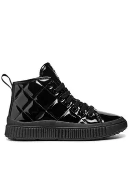 Кроссовки Geox J Laquinny Girl J46M3B 000HH C9999 M, черный