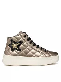 Кроссовки Geox J Mikiroshi Girl J46DVA 000NF C2229 M, золотой