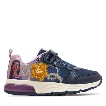 Кроссовки Geox J Spaceclub Girl J458VA 0ANAJ CF48Q S Navy/Lavender, темно-синий