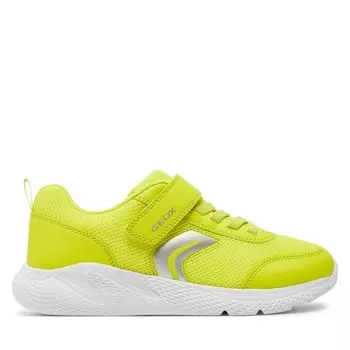 Кроссовки Geox J Sprintye Boy J36GBA 01454 C3008 D Fluo Green, зеленый