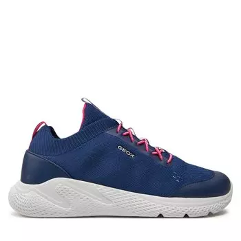 Кроссовки Geox J Sprintye G.B J25FWB 0006K C4268 D Navy/Fuchsia, темно-синий