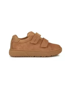 Кроссовки Geox J Theleven из кожи и замши, цвет Caramel
