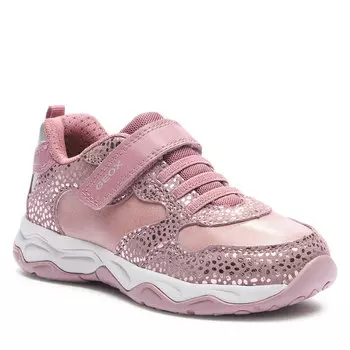 Кроссовки Geox JCalco Girl, розовый