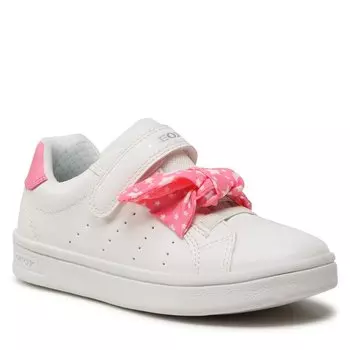 Кроссовки Geox JDjrock Girl, белый