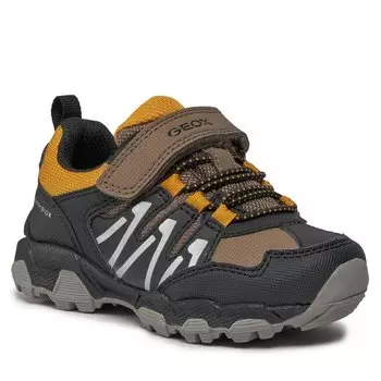Кроссовки Geox JMagnetar Boy, коричневый