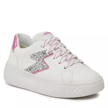 Кроссовки Geox JMikiroshi Girl, белый